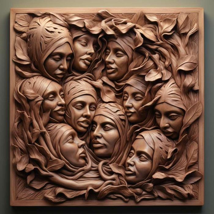 نموذج ثلاثي الأبعاد لآلة CNC 3D Art 